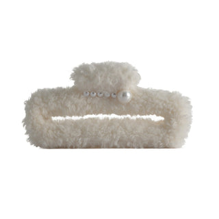 Arch14 Fuzzy Rectangle Claw Clips 1pc by Arch14 – Hair Accessories photo