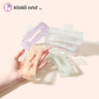 Arch14 Holographic Shine Rectangle Clip 1pc by Arch14 – Hair Accessories photo