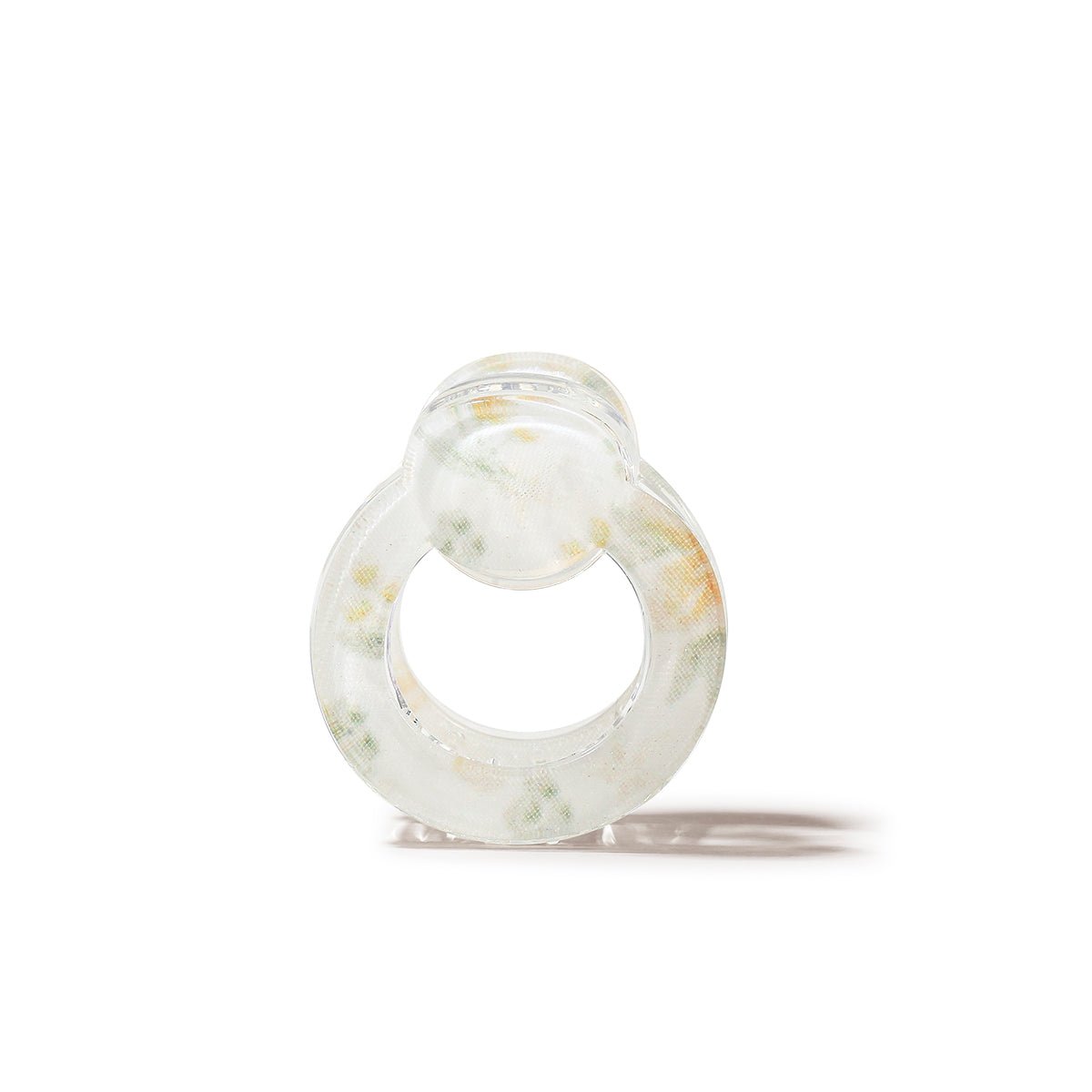 Arch14 Pastel Blossoms Mini Round Claw Clip 1pc by Arch14 – Hair Accessories