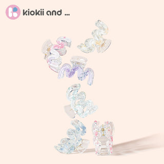 Arch14 Pastel Blossoms Mini Wave Claw Clip 1pc by Arch14 – Hair Accessories photo