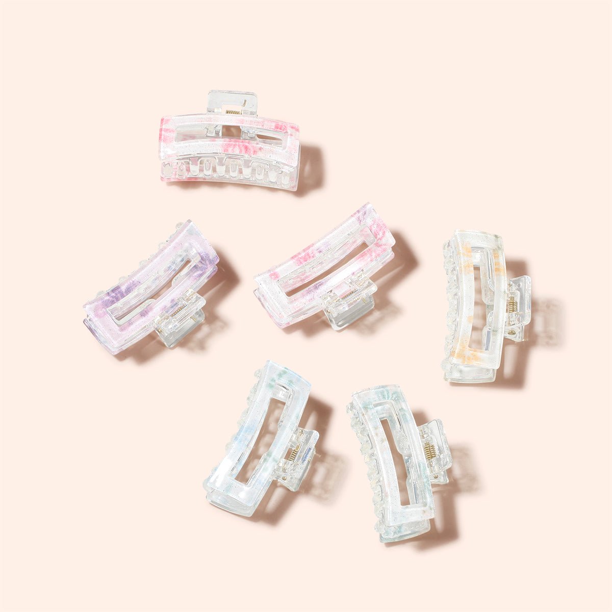 Arch14 Pastel Blossoms Small Claw Clip 1pc by Arch14 – Hair Accessories