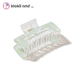 Arch14 Pearl Accent Rectangle Hair Claw 1pc by Arch14 – Hair Accessories photo