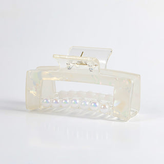Arch14 Pearl Accent Rectangle Hair Claw 1pc by Arch14 – Hair Accessories photo