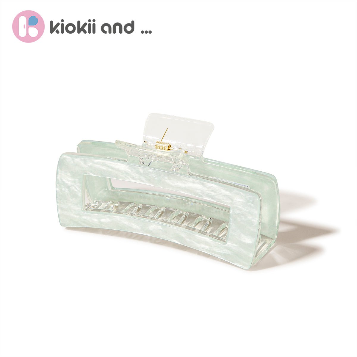 Arch14 Pearl Matte Rectangular Claw Clip 1pc by Arch14 – Hair Accessories