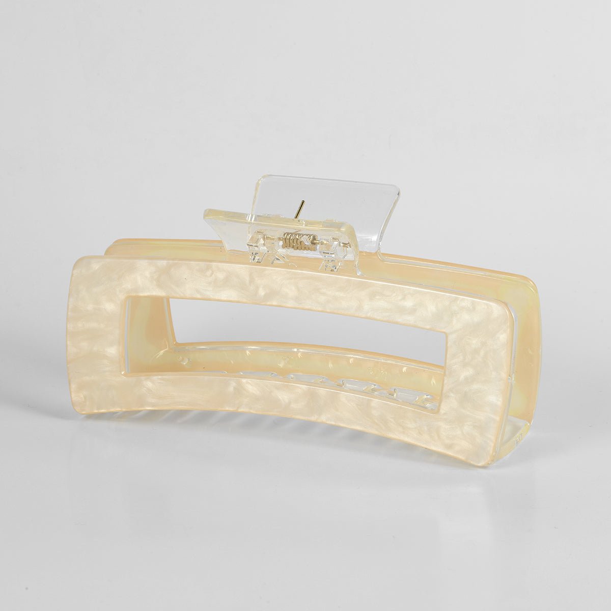 Arch14 Pearl Matte Rectangular Claw Clip 1pc by Arch14 – Hair Accessories