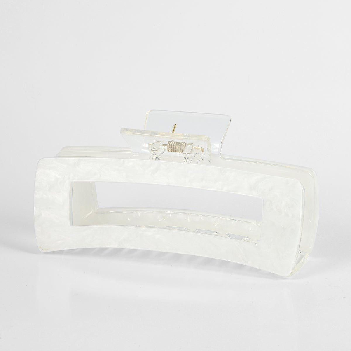Arch14 Pearl Matte Rectangular Claw Clip 1pc by Arch14 – Hair Accessories