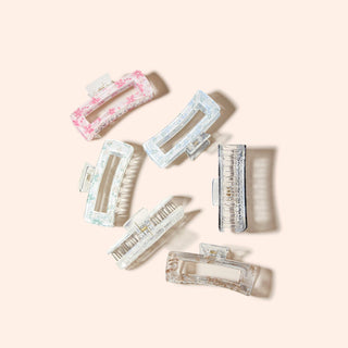 Arch14 Petal Pop Clear Claw Clip 1pc by Arch14 – Hair Accessories photo