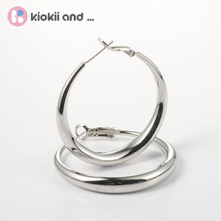 Arch14 Signature Shine Classic 18K Gold Hoop Earrings by Arch14 – Earrings photo