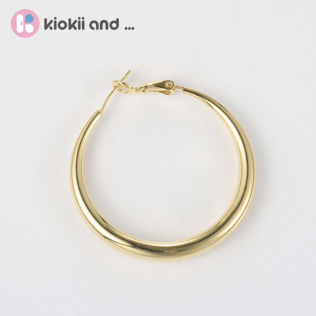 Arch14 Signature Shine Classic 18K Gold Hoop Earrings by Arch14 – Earrings