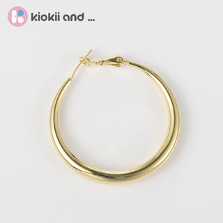 Arch14 Signature Shine Classic 18K Gold Hoop Earrings by Arch14 – Earrings photo