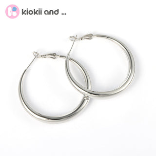 Arch14 Signature Shine Classic 18K Gold Hoop Earrings by Arch14 – Earrings photo