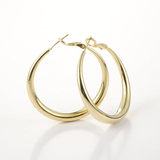 Arch14 Signature Shine Classic 18K Gold Hoop Earrings by Arch14 – Earrings photo