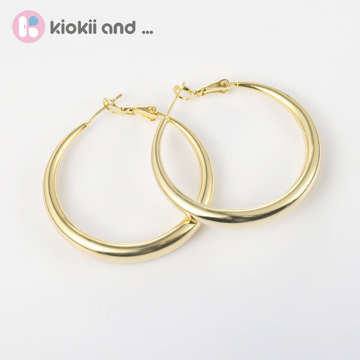 Arch14 Signature Shine Classic 18K Gold Hoop Earrings by Arch14 – Earrings
