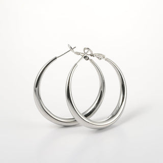 Arch14 Signature Shine Classic 18K Gold Hoop Earrings by Arch14 – Earrings photo