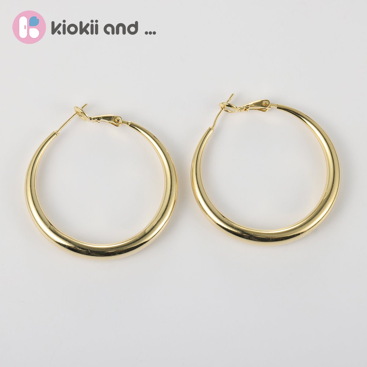 Arch14 Signature Shine Classic 18K Gold Hoop Earrings by Arch14 – Earrings
