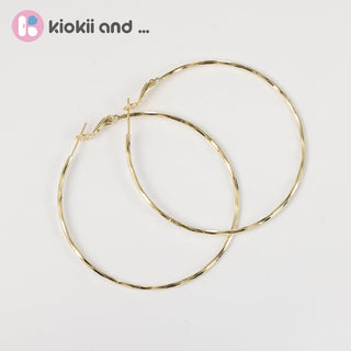 Arch14 Timeless Elegance Classic 18K Gold Hoop Earrings by Arch14 – Earrings photo