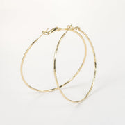 Arch14 Timeless Elegance Classic 18K Gold Hoop Earrings by Arch14 – Earrings