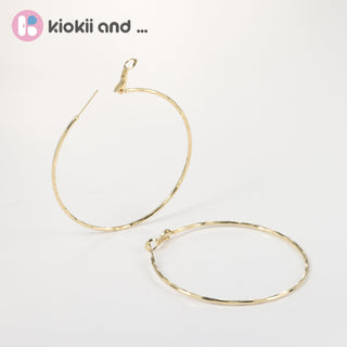Arch14 Timeless Elegance Classic 18K Gold Hoop Earrings by Arch14 – Earrings photo