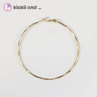 Arch14 Timeless Elegance Classic 18K Gold Hoop Earrings by Arch14 – Earrings photo