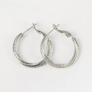 Arch14 Vintage Style Woven 18K Gold - Plated Hoop Earring by Arch14 – Earrings