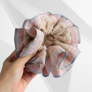 Arch14 Winter Floral Print Knitted Scrunchie by Arch14 – Hair Accessories photo