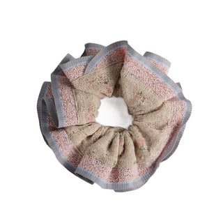 Arch14 Winter Floral Print Knitted Scrunchie by Arch14 – Hair Accessories photo