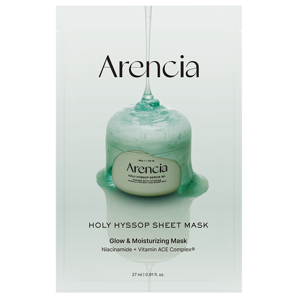 Arencia Holy Hyssop Mask Sheet 5pcs by Arencia – Sheet Mask