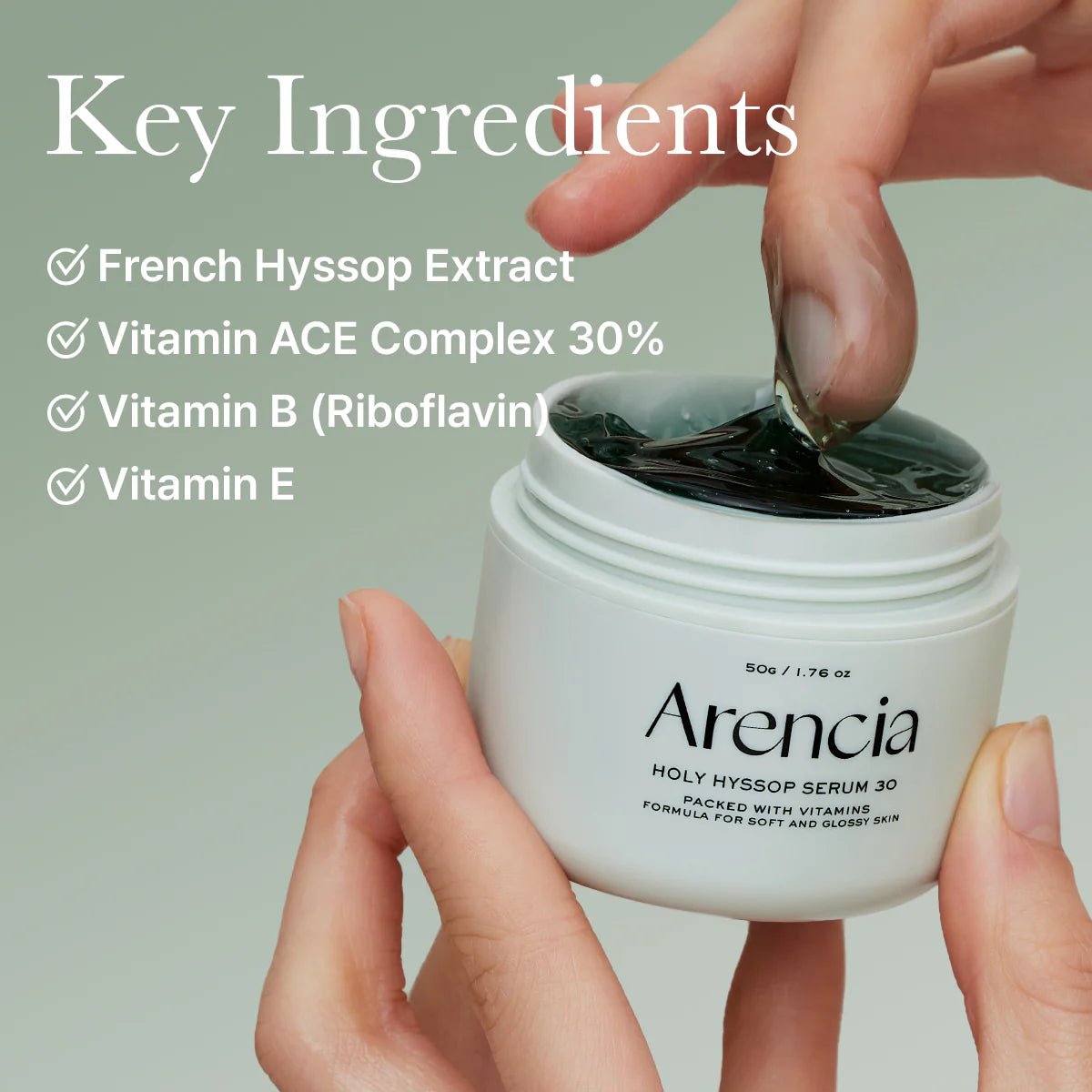 Arencia Holy Hyssop Serum 30 50ml by Arencia – Serum & Ampoule