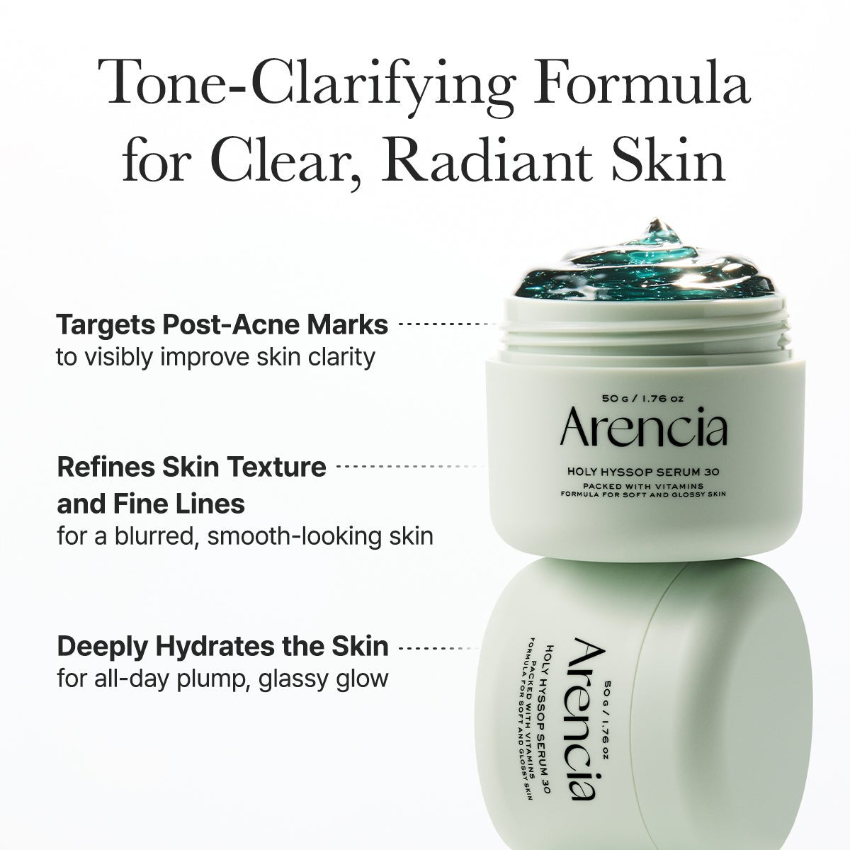 Arencia Holy Hyssop Serum 30 50ml by Arencia – Serum & Ampoule
