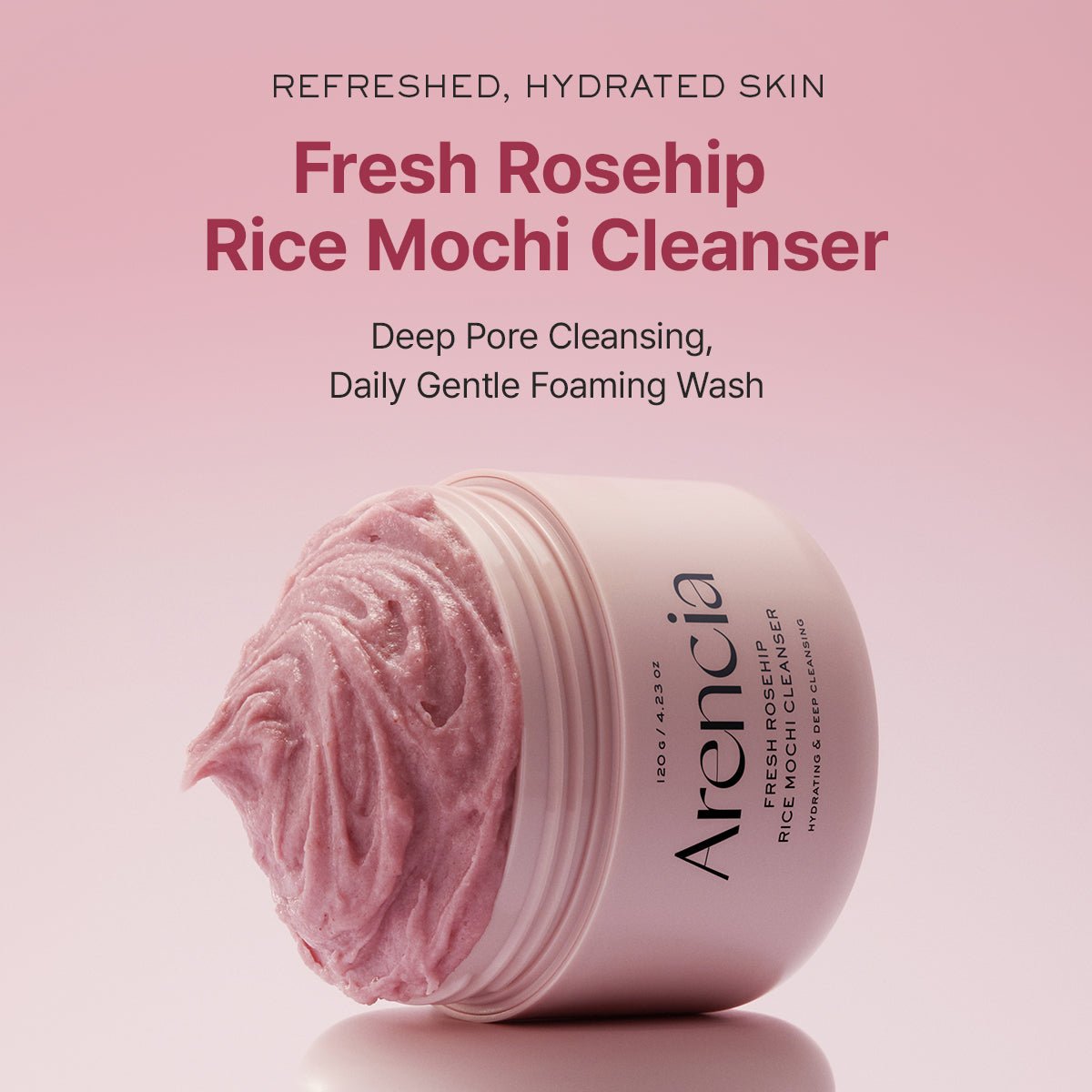 Arencia Royal Rosehip Rice Mochi Cleanser 120g by Arencia – Facial Cleanser
