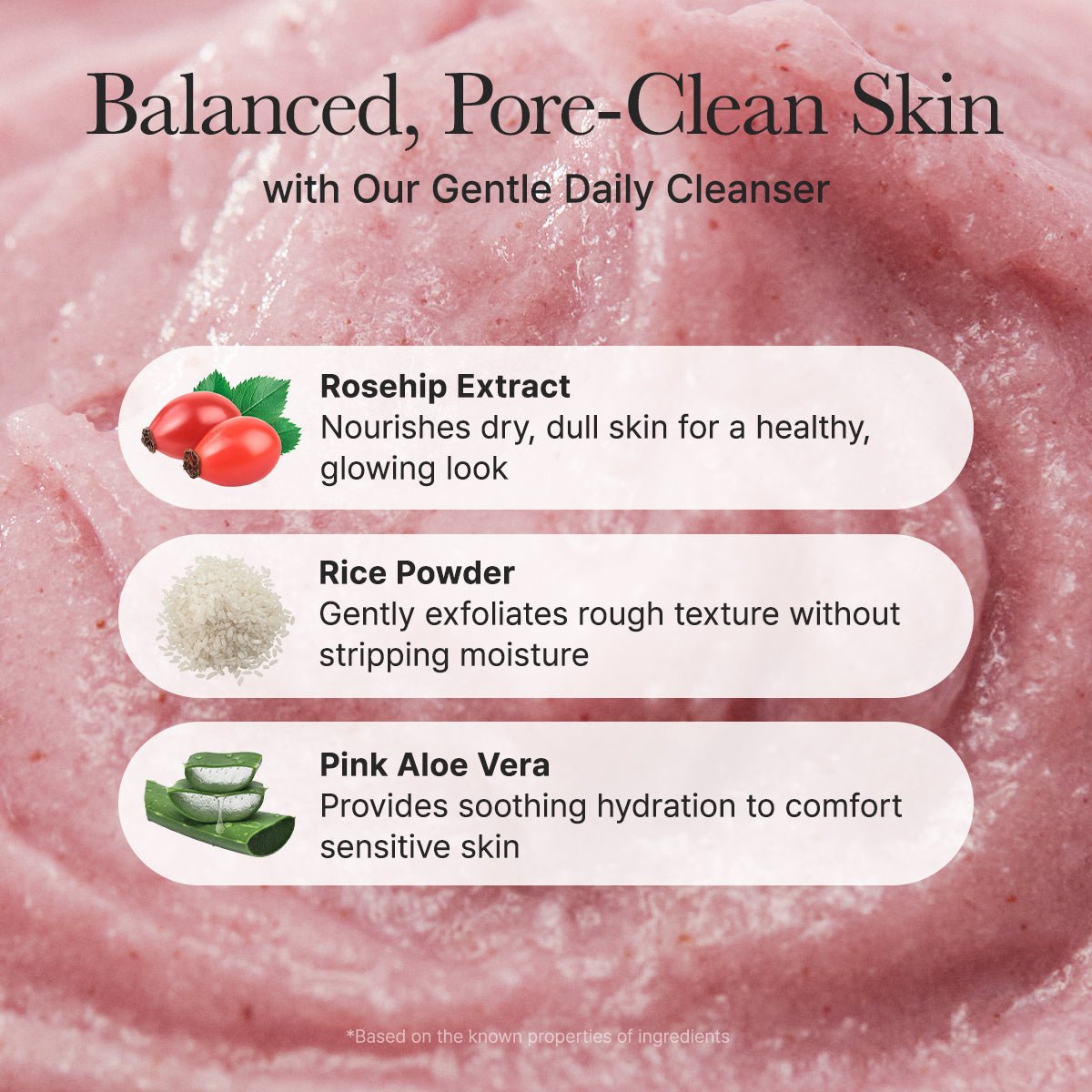 Arencia Royal Rosehip Rice Mochi Cleanser 120g by Arencia – Facial Cleanser