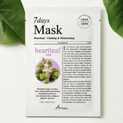 ARIUL 7 days Mask Heartleaf P 1pc by Ariul – Sheet Mask