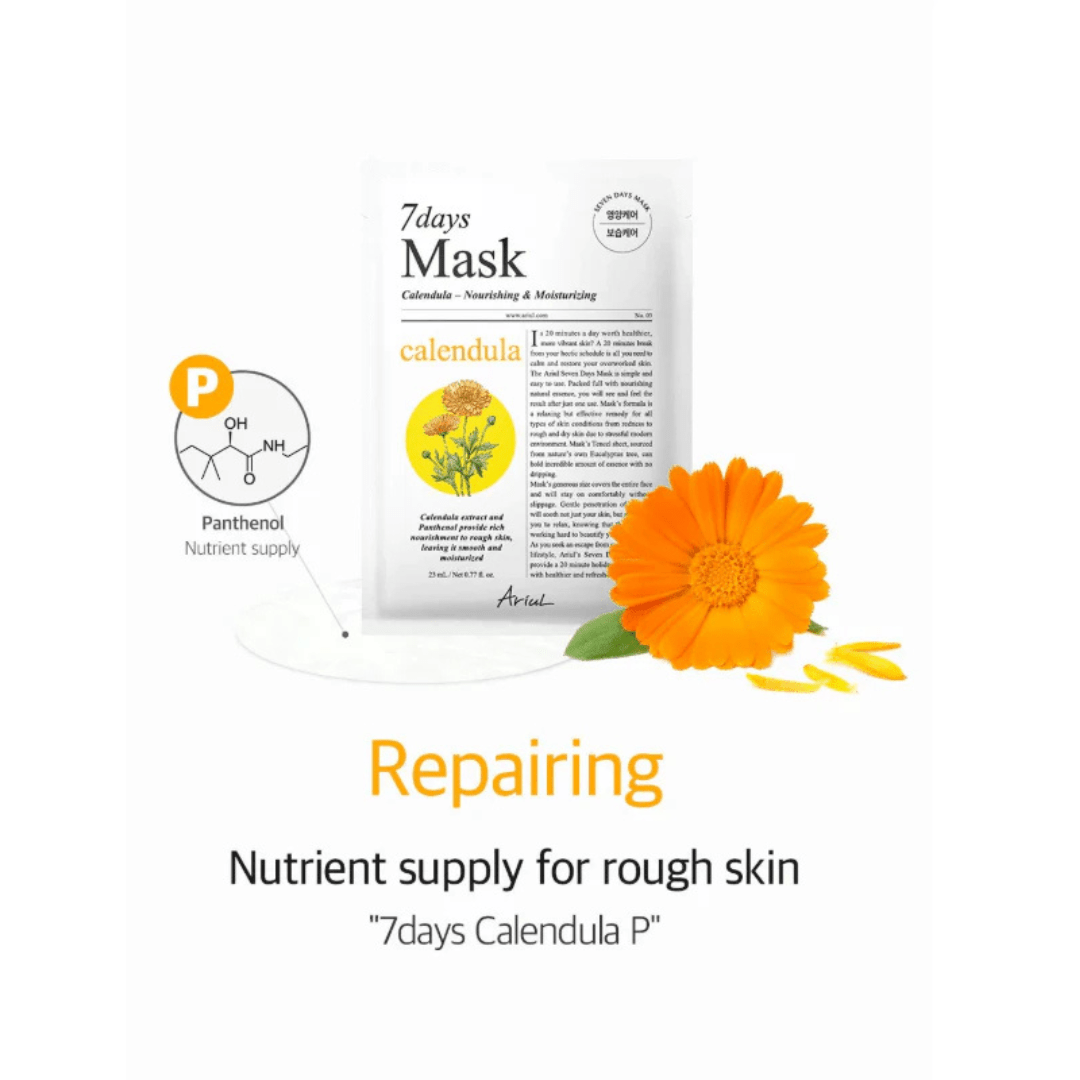 ARIUL 7days Mask Calendula P 1pc by Ariul – Sheet Mask