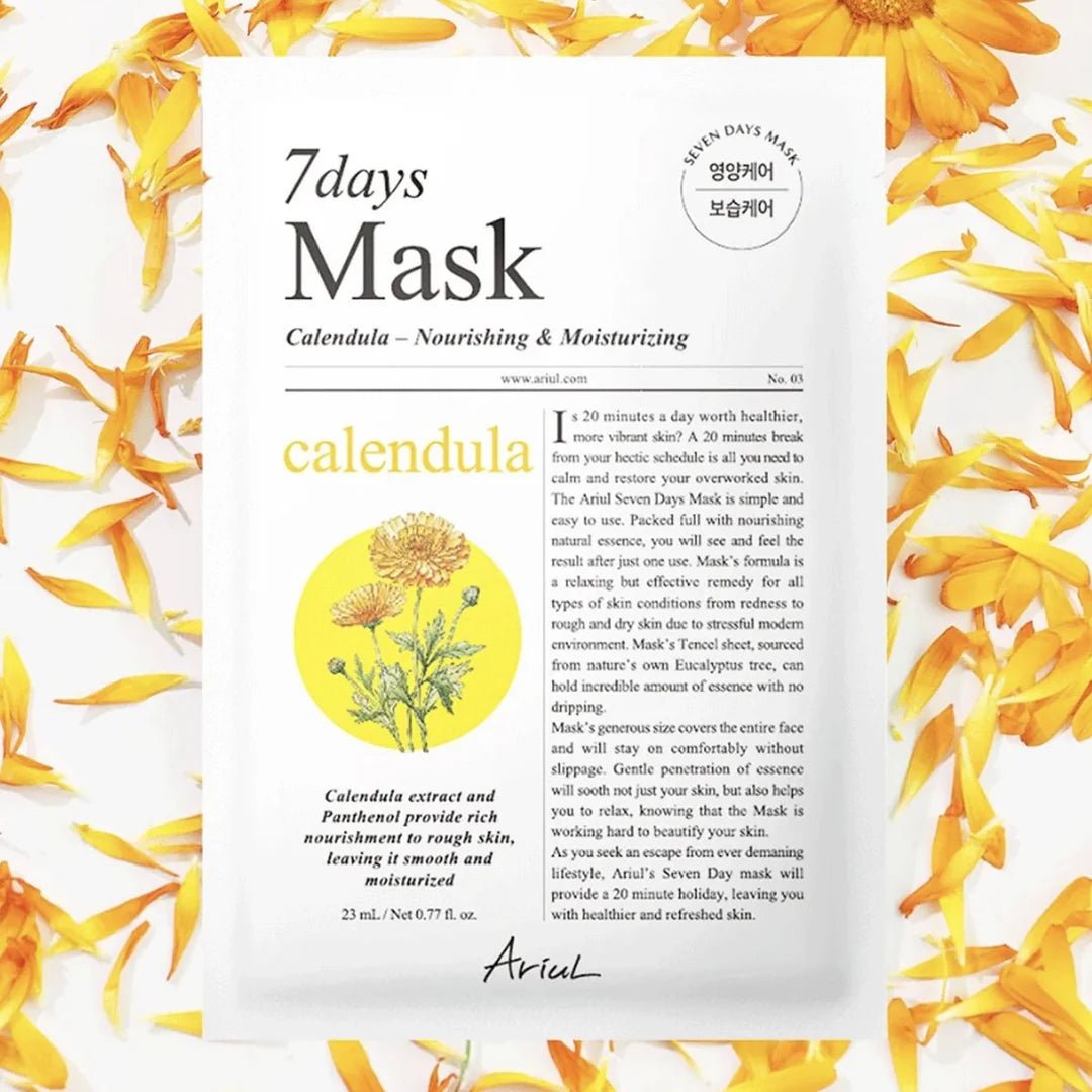 ARIUL 7days Mask Calendula P 1pc by Ariul – Sheet Mask