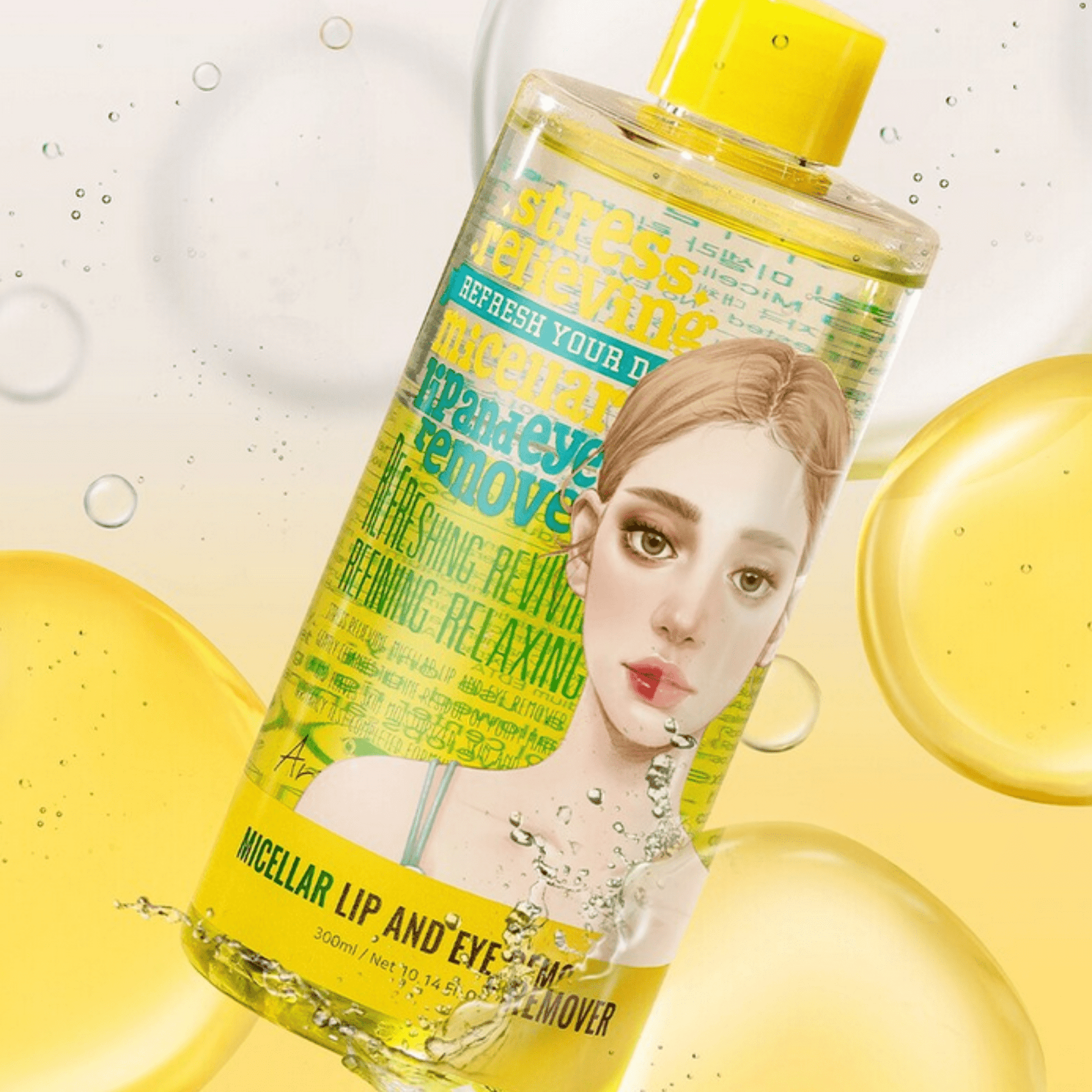 ARIUL Stress Relieving Micellar Lip and Eye Remover 300ml by Ariul – Makeup Remover
