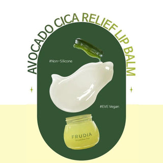 Avocado Cica Relif Lip Balm 10ml - Frudia | Kiokii and...