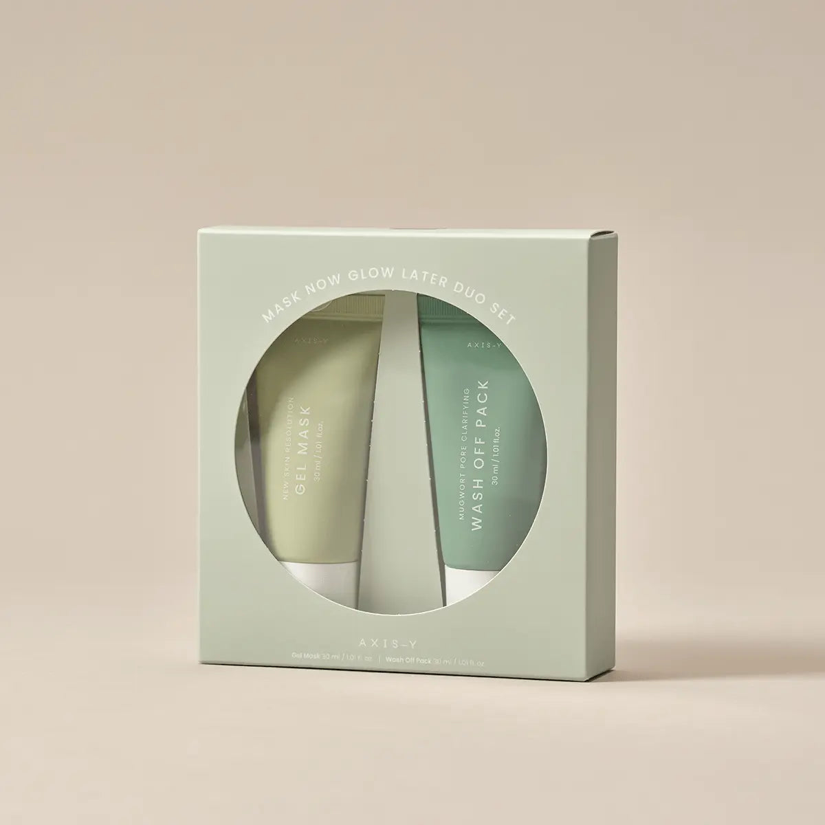 AXIS - Y Mask Now Glow Later Duo Set by AXIS - Y – Wash - Off Mask