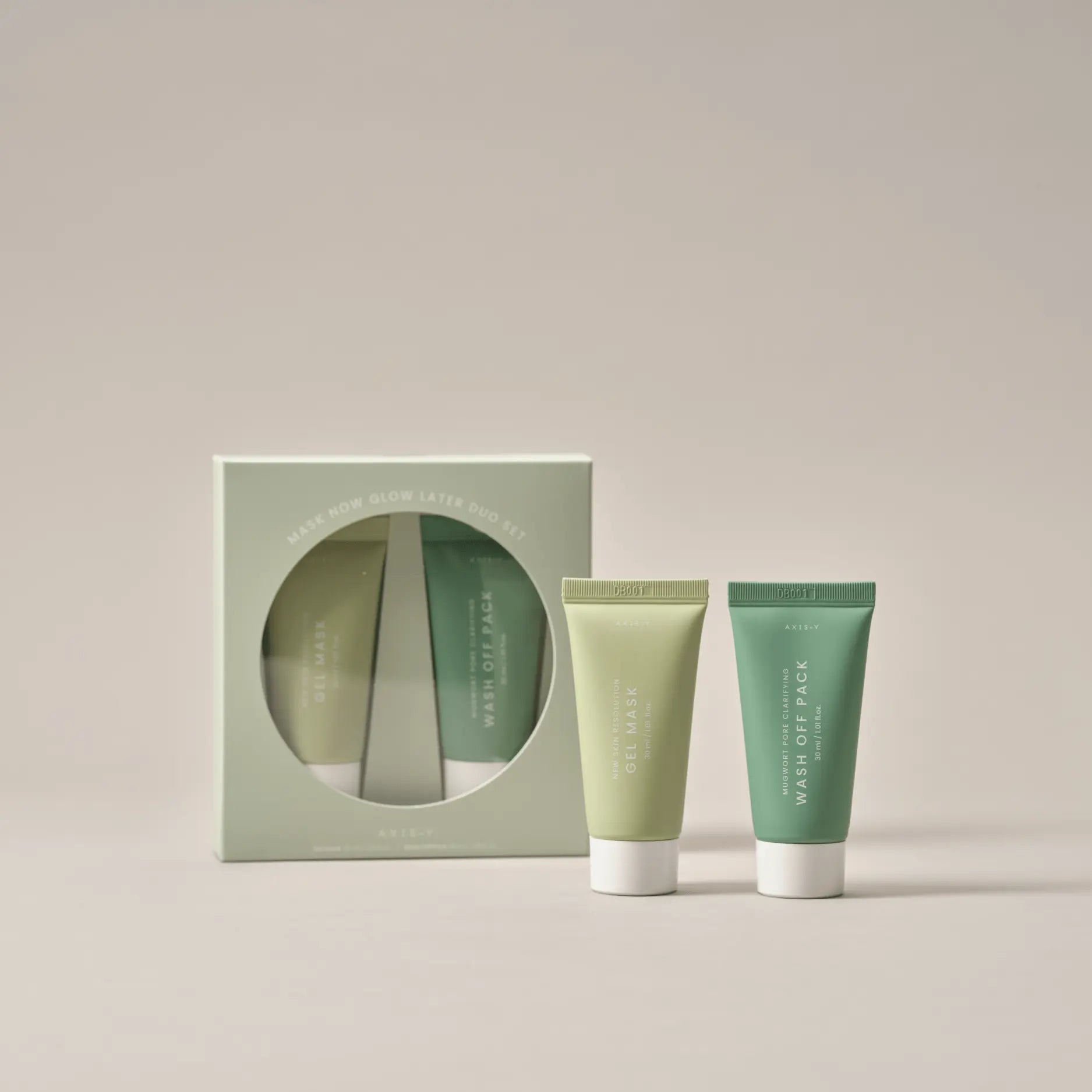 AXIS - Y Mask Now Glow Later Duo Set by AXIS - Y – Wash - Off Mask