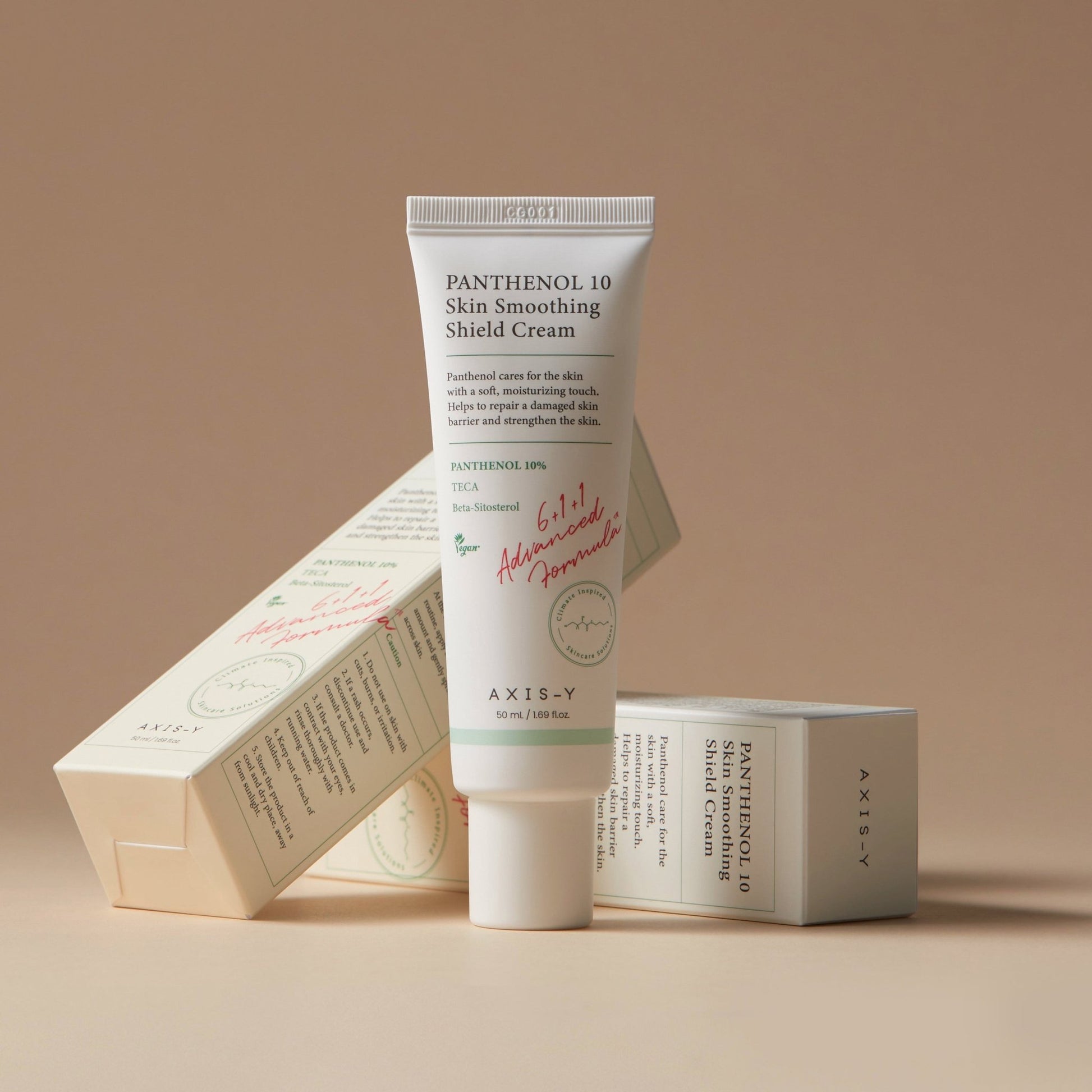 AXISY Panthenol 10 Skin Smoothing Shield Cream 50ml by AXIS - Y – Lotion & Cream