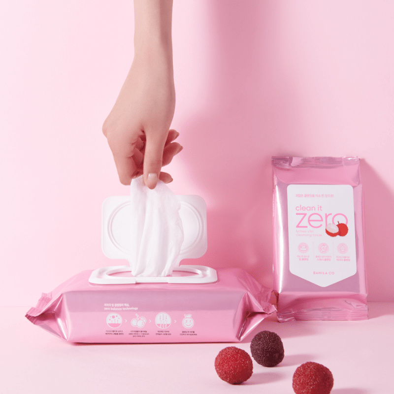 BANILA CO Clean it Zero Cleansing Tissue Lychee 30pcs by Banila Co. – Makeup Remover