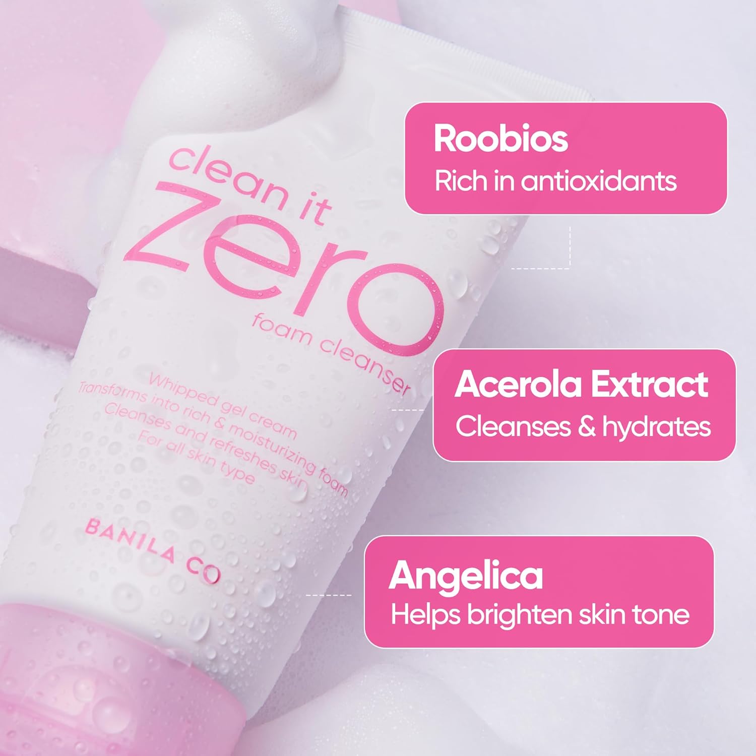 BANILA CO Clean it Zero Foam Cleanser 150ml by Banila Co. – Facial Cleanser