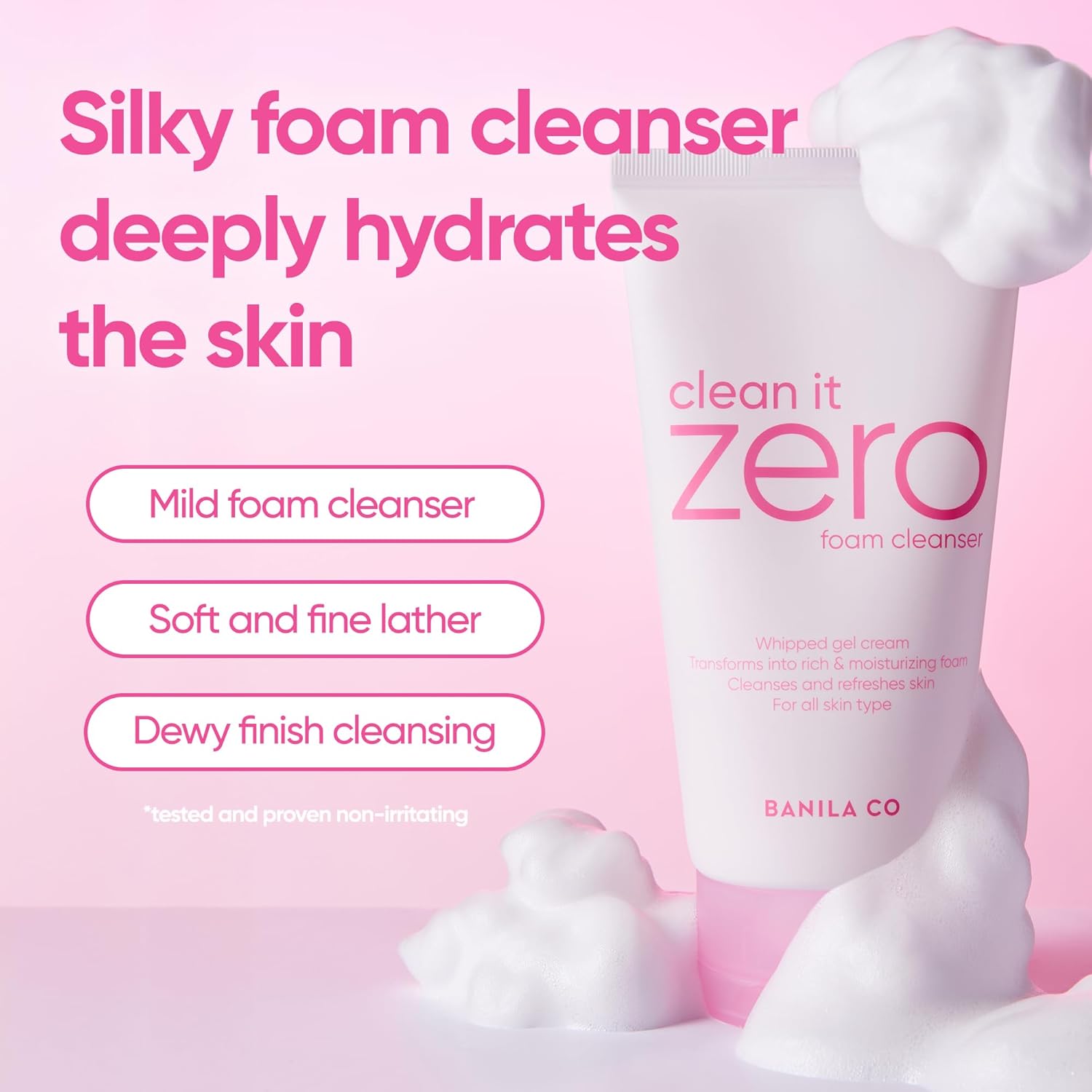 BANILA CO Clean it Zero Foam Cleanser 150ml by Banila Co. – Facial Cleanser
