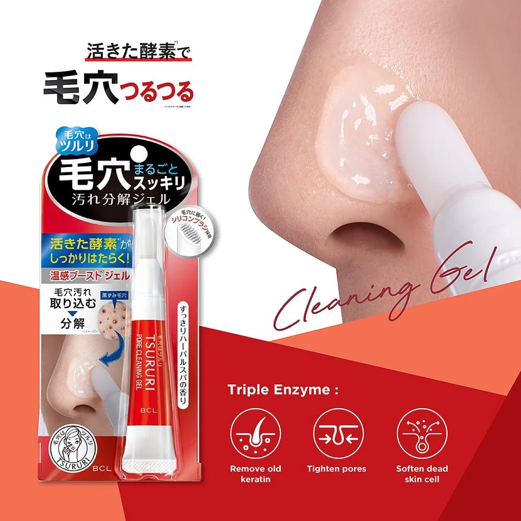 BCL Tsururi Pore Cleaning Gel 15g by BCL – Blackhead Strips