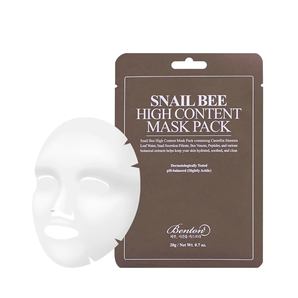 Benton Snail Bee High Content Mask Pack 1pc by Benton – Sheet Mask