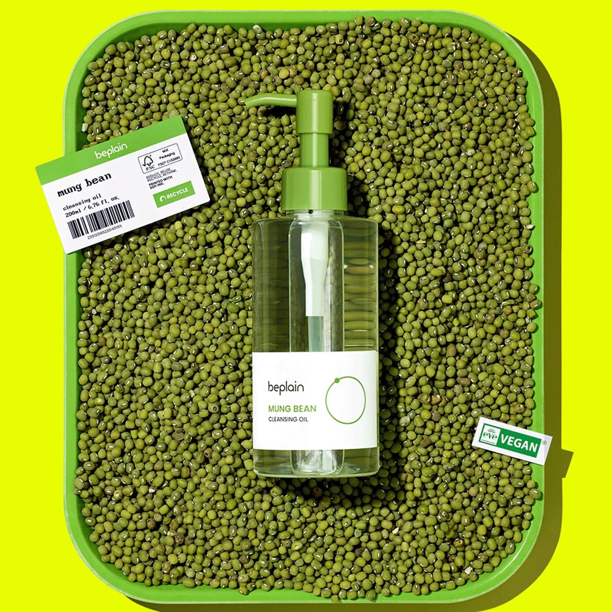 Beplain Mung Bean Cleansing Oil 200ml by Beplain – Makeup Remover