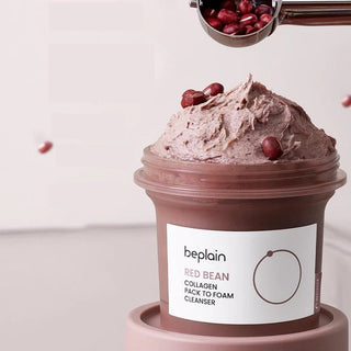 BEPLAIN Red Bean Collagen Pack To Foam Cleanser 100ml by Beplain – Facial Cleanser photo