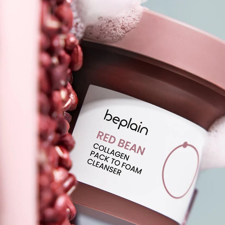 BEPLAIN Red Bean Collagen Pack To Foam Cleanser 100ml by Beplain – Facial Cleanser