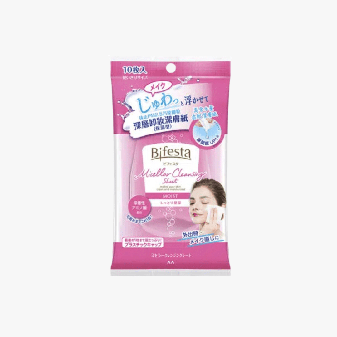 Bifesta Micellar Cleansing Sheet 10pcs by Bifesta – Makeup Remover