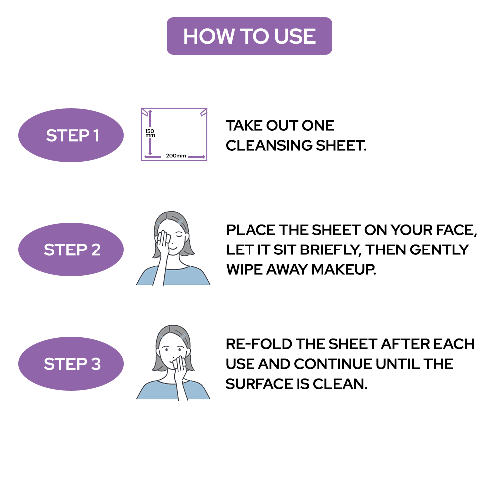 BIFESTA Micellar Cleansing Sheet - Enrich 46pcs by Bifesta – Makeup Remover