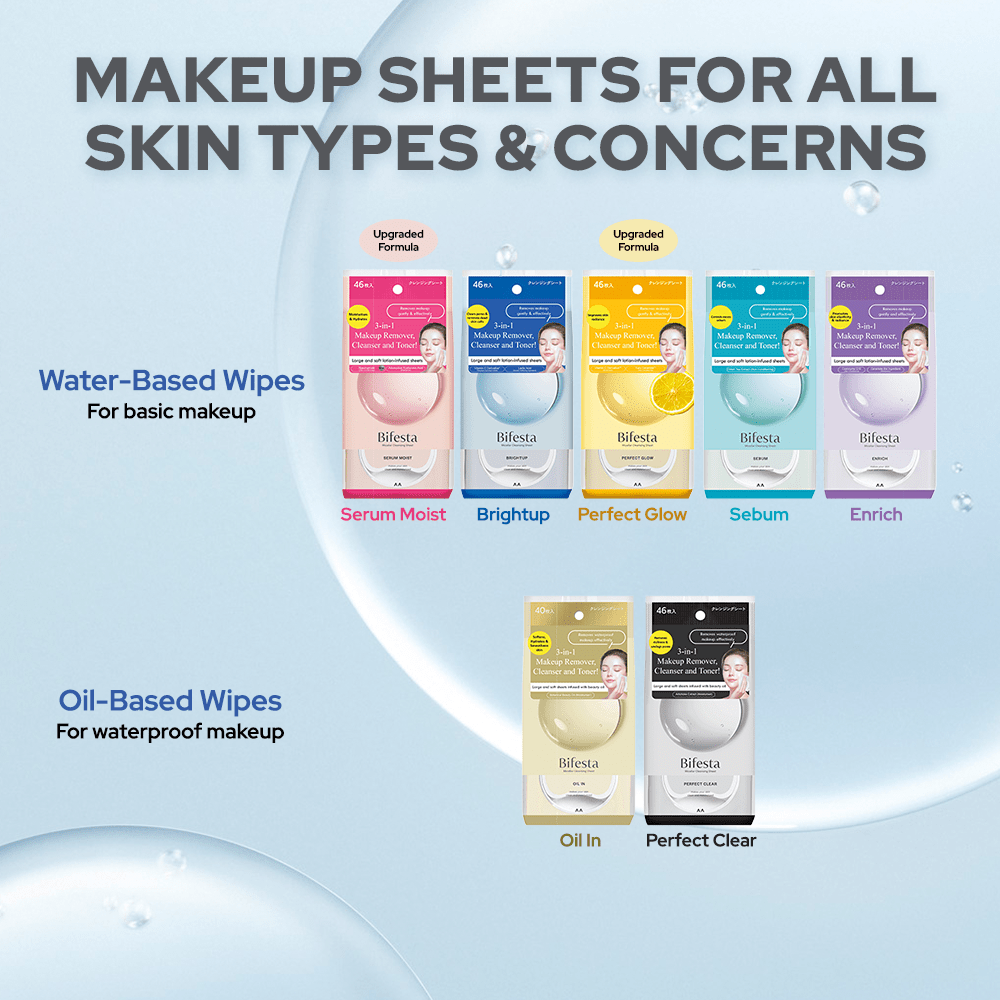 Bifesta Micellar Cleansing Sheet Sebum 46pcs by Bifesta – Makeup Remover